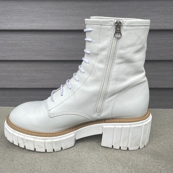 L’Intervalle Kington White Leather White Sole Chunky Boot EU41 - Picture 6 of 11